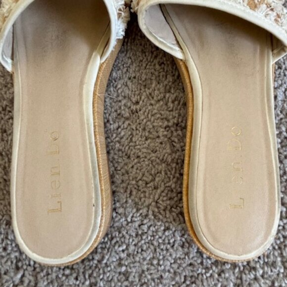 Anthropologie Lien.Do by Seychelles Buenavista Slides size 8.5 - Picture 4 of 6